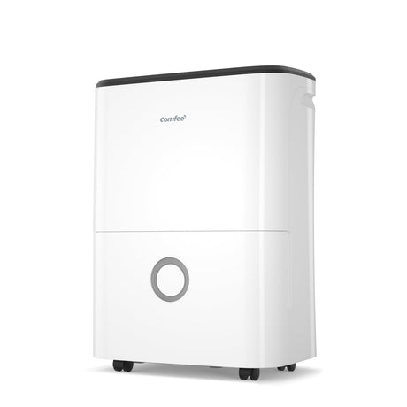 Comfee Dehumidifier 16 L in white with a removable water tank and humidity sensor