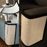 Wxoieod Cat Scratcher Mat - Natural Sisal - Multi-Use & Durable