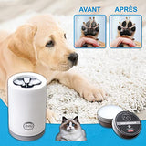 Fennitti Paw Cleaning Kit For Dogs And Cats With Silicone Brush, Balm And Towel - Cleans Paws Easily