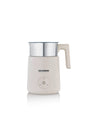 Severin SPUMA Lite Induction Milk Frother in beige and stainless steel design