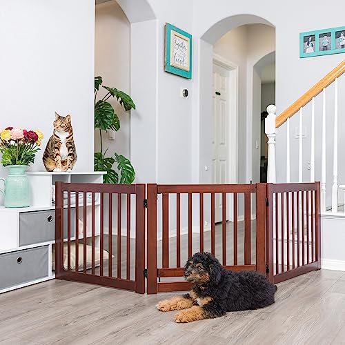 Primetime Petz 360 Configurable Freestanding Dog Gate With Door - Safe & Secure