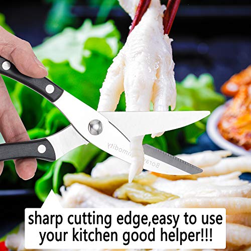 Boray Commodity Poultry Shears Multifunctional Kitchen Scissors - Heavy Duty & Sharp