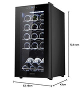 Cecotec Wine Cellar Grandsommelier 1500 - Silent Performance