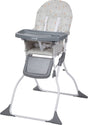 Safety 1st Keeny Baby High Chair in Warm Grey, compact and foldable design