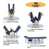 Overmont Folding Camping Bed - Portable Comfort For Outdoor Adventures