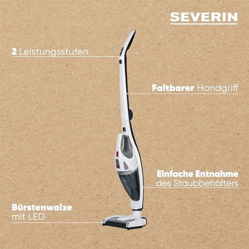 Severin Hv 7173 Wireless Vacuum Cleaner - 2-In-1 With Handheld Feature