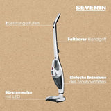 Severin Hv 7173 Wireless Vacuum Cleaner - 2-In-1 With Handheld Feature