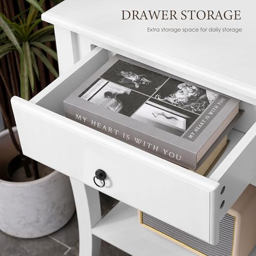Sogesfurniture Modern Coffee Table With 2 Drawers - Stylish & Functional