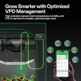 Vivosun T4 4" Inline Duct Fan With Wifi Control & Climate Monitoring