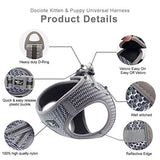 Dociote No Pull Dog Harness For Small Dogs - Soft, Breathable & Reflective