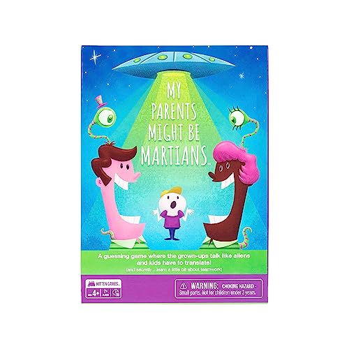 Exploding Kittens My Parents Might Be Martians - Fun Teamwork Game