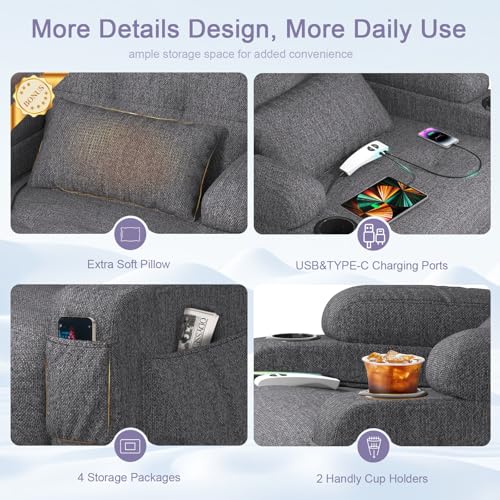 Baretay Recliner Armchair With Massage & Heat - Ultimate Relaxation