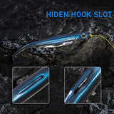 Dr.Fish Paddle Tail Swimbaits, Soft Plastic Fishing Lures For Bass Fishing, Ultra Realistic Action