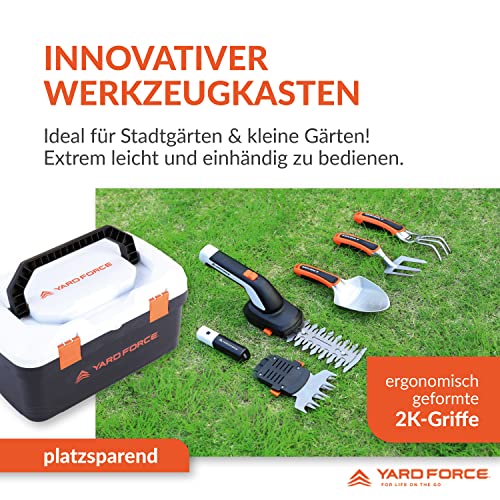 Yard Force Vita Hx V05S Tool Box With 4V Battery - Lightweight & Compact