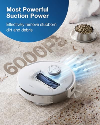 Ecovacs Deebot T20 Omni Robot Vacuum & Mop - Hot Water Cleaning