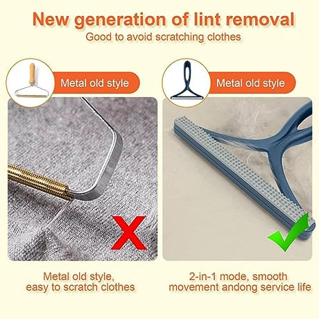 Zhiqishi Carpet Hair Remover Tool - Portable Lint Remover For Pet Hair