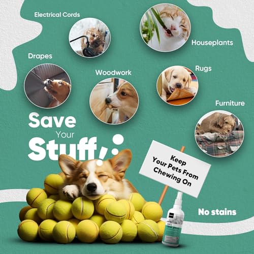 Animigo Anti Chew Spray For Dogs & Cats - 250Ml - Deters Chewing