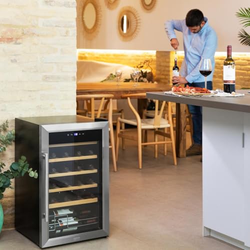 Cecotec Bolero Grandsommelier Wine Cellar - 24 Bottles With Adjustable Temperature