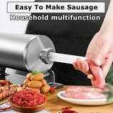 Master Feng Sausage Stuffer - Stainless Steel Meat Filling Machine With 8 Tubes
