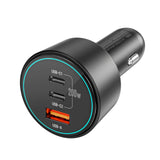 KF Senior CH-200 200W USB-C+A Super Fast Car Charger