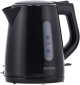 Severin Electric Kettle 1.5 Liter Black - Compact Design with 2200W Power