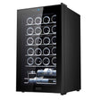 Cecotec GrandSommelier 2400 Wine Cooler in black with touch control panel