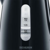 Severin WK 3410 Easy Handling Kettle - Black, 1 Liter Capacity