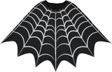 Amscan Kids' Halloween Spider Web Poncho - Spider Web Pattern