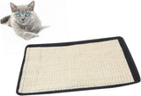 Abaodam Large Sisal Cat Scratch Mat - 2-pack for furniture protection