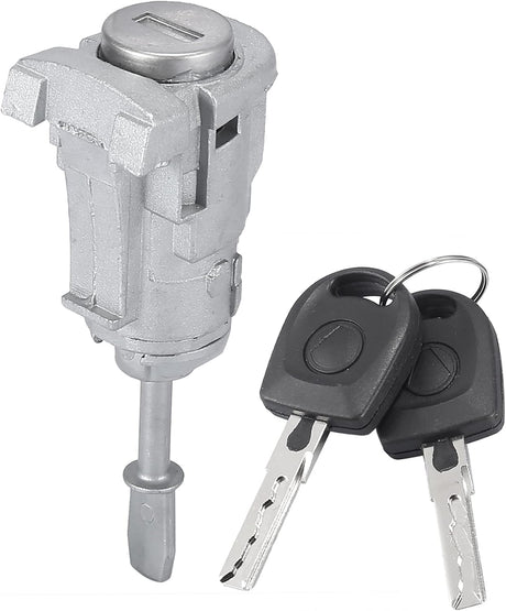 X AUTOHAUX Door Lock Cylinder - Left Side Metal