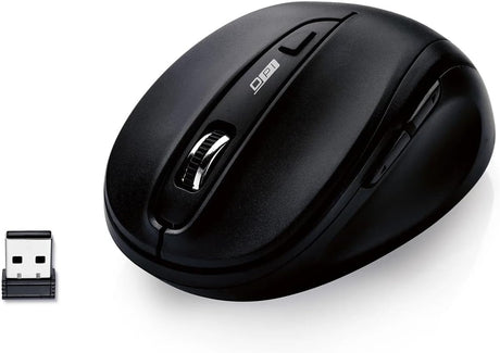 Silvercrest Wireless Ergonomic Right-Hand Mouse Black