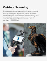 Creality Cr Scan Ferret Pro 3D Scanner - 0.1Mm Accuracy & Wifi6