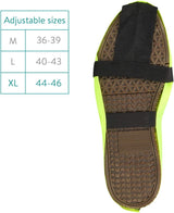 Navaris Reflective Hiking Gaiters Adjustable 600D Polyester