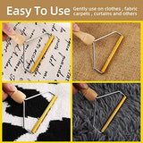 Dnazyrety Lint Remover Roller For Clothes & Carpets - Rust Resistant & Durable