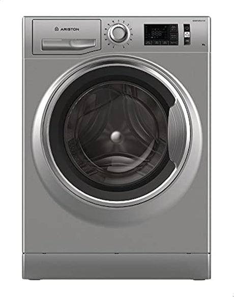Ariston Nlm11 946 Sc A Ex Freestanding Front Loading Washing Machine in Silver