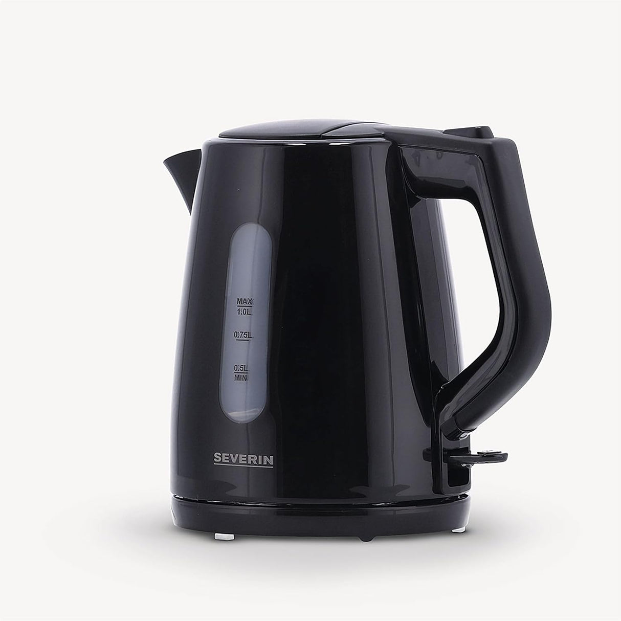 Severin WK 3410 Easy Handling Kettle - Black, 1 Liter Capacity