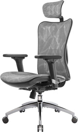 SIHOO M57 Ergonomic Mesh Office Chair - High Back with 3D Armrests and Lumbar Support