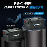 VATRER POWER 51.2V 105Ah LiFePO4 Golf Cart Battery - Smart 200A BMS