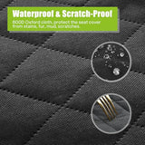 Pecute Dog Car Seat - Waterproof & Scratch-Resistant, Fits Small & Medium Dogs
