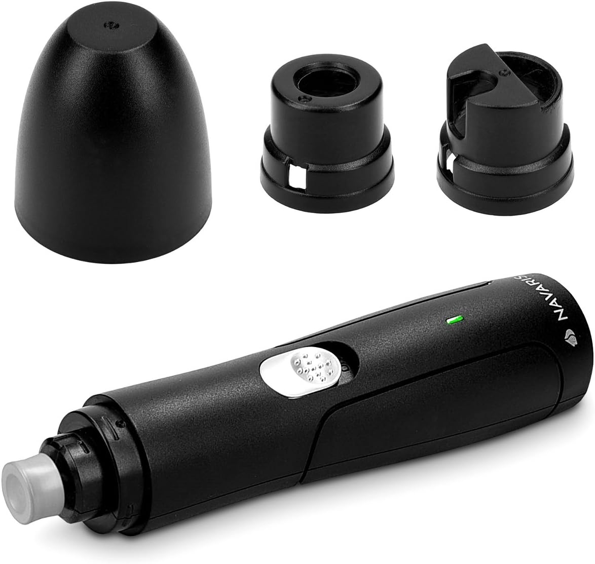 Navaris Rechargeable Pet Nail Trimmer - electric claw grinder for cats, dogs, rabbits, and birds