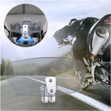 Generic Adjustable Motorcycle Windscreen Wind Deflector - ABS construction