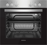 Respekta HS2000-33 Frameless Ceramic Hob 2 Zones Black