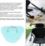 Generic Stainless Steel D-Ring Patches for Inflatable Paddleboards