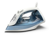 Philips Steam Iron 2000 Series in sea blue with non-stick soleplate and steam settings