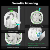 VIVOSUN AeroWave D4 4-inch Grow Tent Clip Fan - 3-Speed Airflow