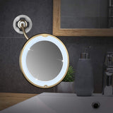 GNTM LED Cosmetic Mirror - 5x magnification, tabletop