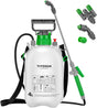 VIVOSUN 1 Gal/4L Pump Sprayer - 3 nozzles, 50 inch hose, pressure relief valve