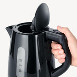 Severin WK 3410 Easy Handling Kettle - Black, 1 Liter Capacity