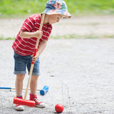 UISEBRT Croquet Set - Wooden Game for 4 Players