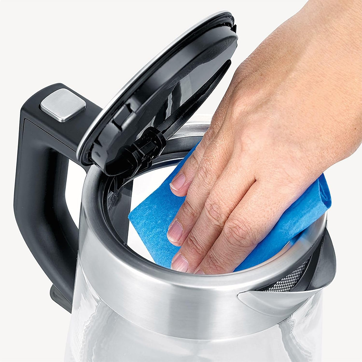 Severin Glass Kettle - Stainless Steel and Glass